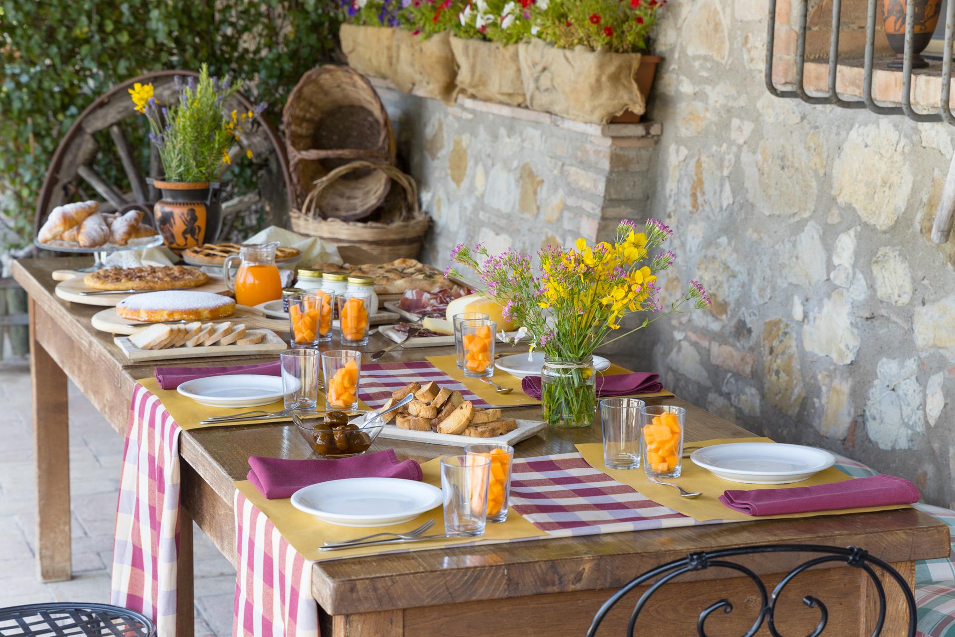 camere e colazione fatta in casa, agriturismo Selvella ad Allerona, Umbria