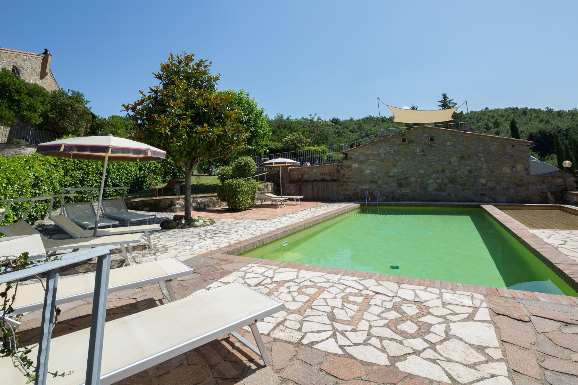 piscina agriturismo selvella allerona, spazio giochi per bambini